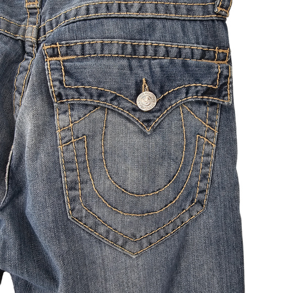 True Religion Joey Flare Jeans Size 31 Y2K Low Rise - Picture 12 of 16